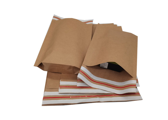 100% Sustainable 1 Layer Paper Mailing Bags Biodegradable Compostable