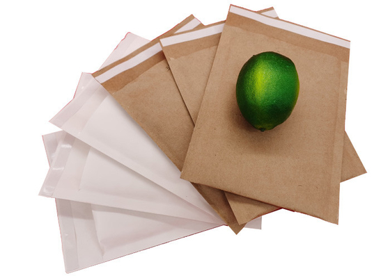 Eco-friendly Papar Pulp Padded Kraft Envelopes Compostable Kraft Mailing Mailers