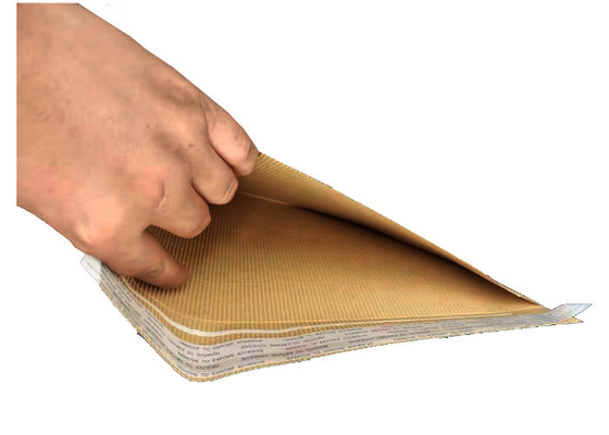 Self Seal High Slip Kraft Corrugated Mailers For Offices Home Schools
