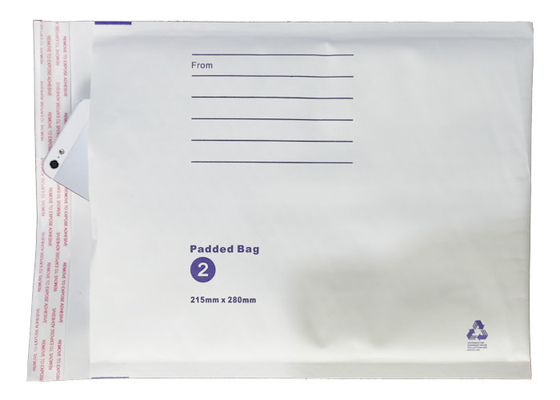 White Kraft 6x9 Inch Bubble Padded Mailers 2 Sided Protection
