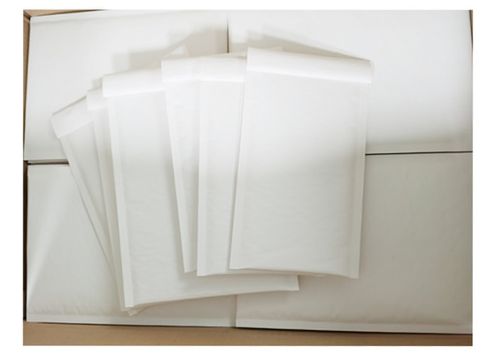 White Kraft 6x9 Inch Bubble Padded Mailers 2 Sided Protection