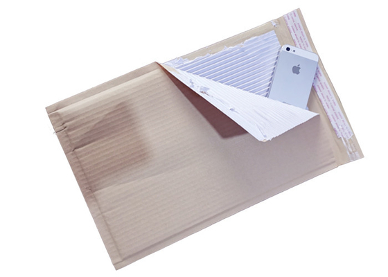 Self Seal Compostable Padded Mailers Corrugated Paper 6 × 10 Padded Envelopes
