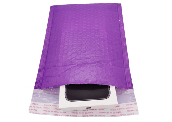 Opaque Purple Poly Bubble Mailers 6x10 Padded Envelopes with 80gsm bubble