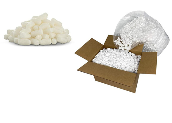 Off White Color Paper Cushion Packaging 3.5 Cuft EPS Packing Peanuts