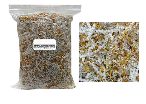 Shork Resistant Box Filler Crinkle Paper 3.5mm Shredded For Packaging