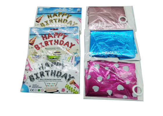 16 Inch 3D Aluminum Foil Happy Birthday Alphabet Balloons