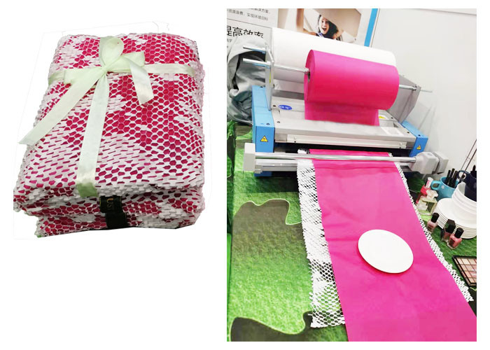 15"X 98" Honeycomb Paper Packaging Cushioning Wrap Eco Friendly for Gift